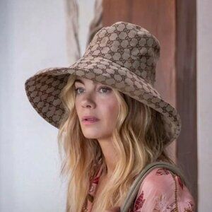 GUCCI GG Wide Brim Bucket Hat- Size small -New with tags - Never worn